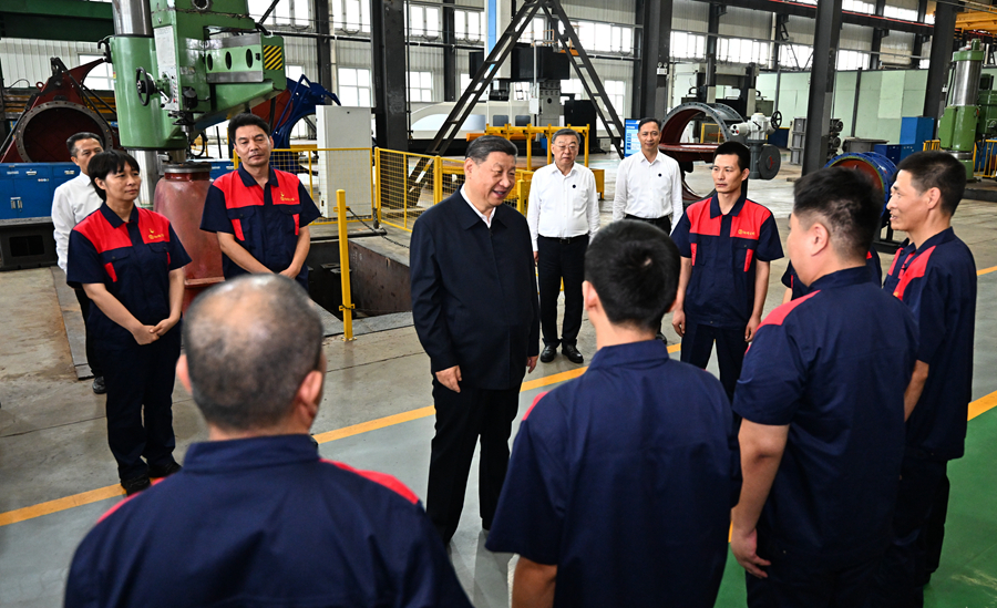 习近平在山西考察时强调 努力在推动资源型经济转型发展上迈出新步伐 奋力谱写三晋大地推进中国式现代化新篇章(图8)