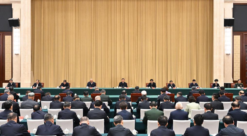 习近平:完整准确全面贯彻新时代党的治疆方略 努力建设团结和谐、繁荣富裕、文明进步、安居乐业、生态良好的社会主义现代化新疆(图2) 习近平:完整准确全面贯彻新时代党的治疆方略 努力建设团结和谐、繁荣富裕、文明进步、安居乐业、生态良好的社会主义现代化新疆(图2)