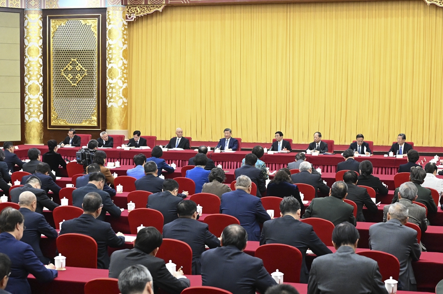 习近平看望参加政协会议的农工党九三学社医药卫生界社会福利和社会保障界委员(图6) 习近平看望参加政协会议的农工党九三学社医药卫生界社会福利和社会保障界委员(图6)