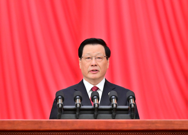 十四届全国人大四次会议举行第二次全体会议 习近平等出席(图4)