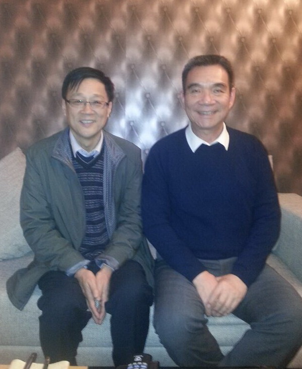 刘建武院长拜会来长沙讲学的林毅夫教授(图2) 刘建武院长拜会来长沙讲学的林毅夫教授(图2)